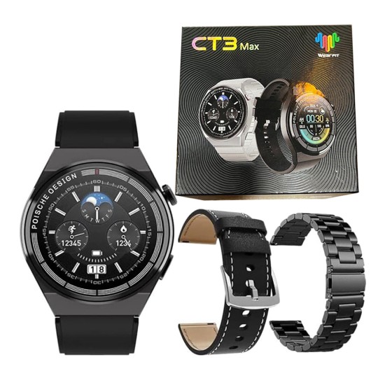 Smartwatch Wear Fit Pro CT3 Max 46mm (Call Version) NFC Black